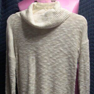 Pink Rose Cowl neck Sweater - size S